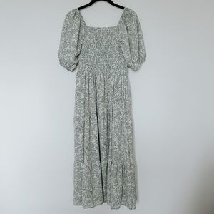 Baltic Born Sage Smocked Dress